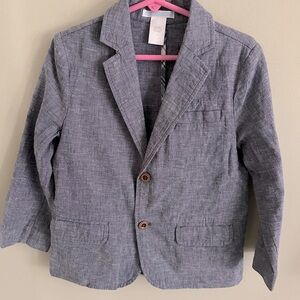 Janie & Jack blue boys blazer sz 3T